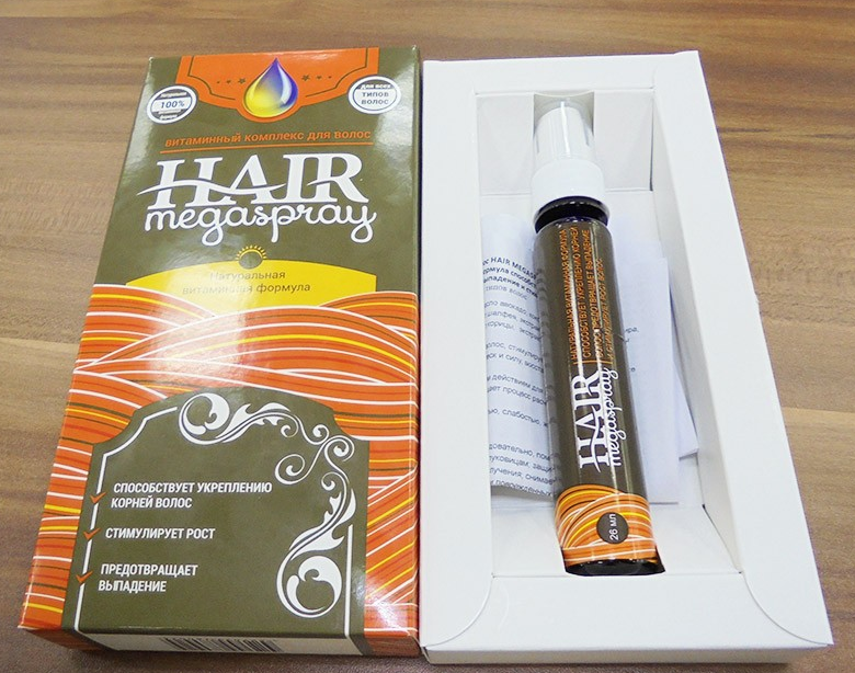    Hair Megaspray -  4